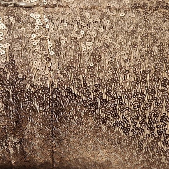 Altar'd State Gold Sequin Long Sleeve Dress - Picture 6 of 12